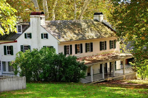 Hopewell Furnace, Pensylvania: Ironmaster's Mansion — Stock fotografie