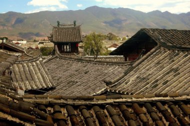Lijiang, China: View over Ancient Naxi Houses