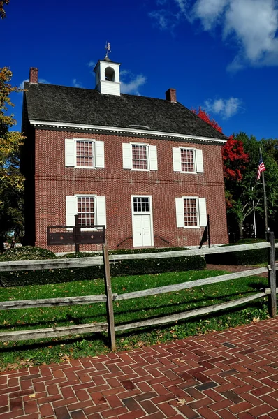 York, Pennsylvania:  1754 Colonial Courthouse — 스톡 사진