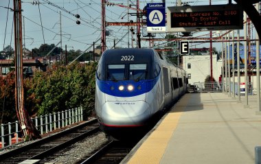 Wilmington, Delaware: Amtrak gidecekbütün hızlı tren