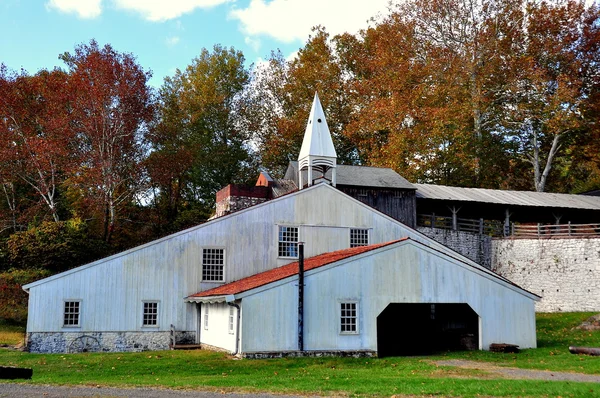 Hopewell Furnace, Pennsylvania:  Cast House Foundry — Stock Photo, Image