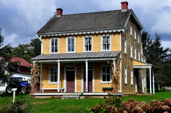 Lancaster, Pennsylvania: Isaac Landis House at Landis Museum — Stok fotoğraf