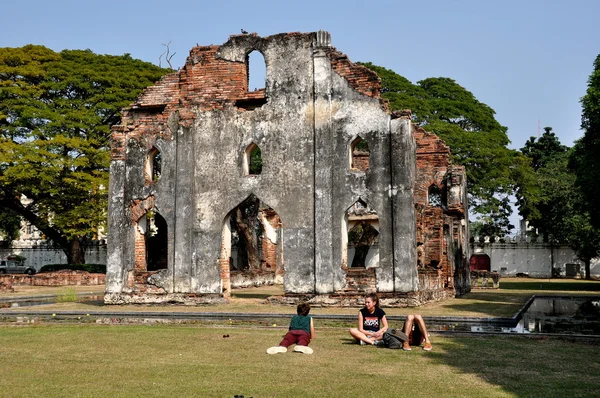 ロッブリ, タイ王国: 王室ワット倉庫遺跡 — ストック写真