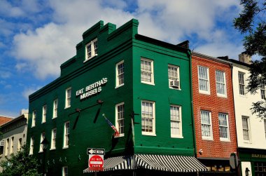 Baltimore, Maryland: Fells Point Buildings clipart