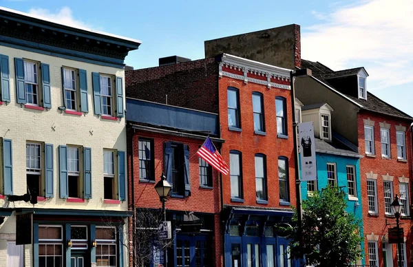 Балтимор, Мэриленд: Fells Point Buildings — стоковое фото