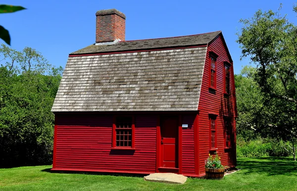 Middletown, Rhode Island: Guard House at Prescott Farm — Stock Photo, Image