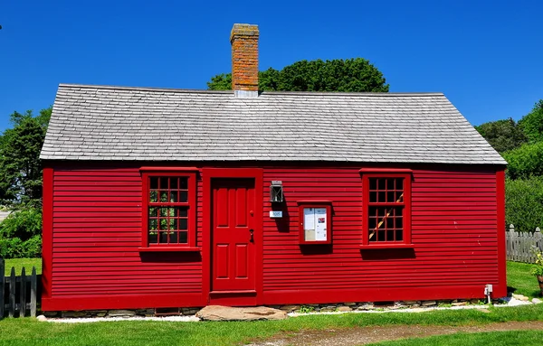 Middletown, Ri: 1715 Hicks House — Zdjęcie stockowe