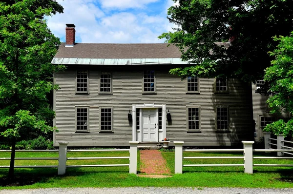 Hancock, Nh: XVIII wieku Saltbox domu — Zdjęcie stockowe