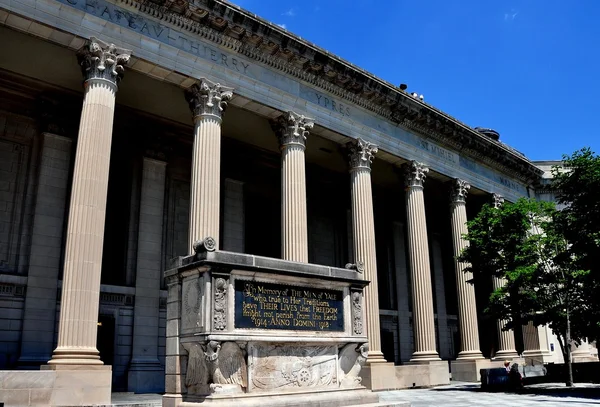 New Haven, Ct: wojny światowej pomnik na Yale University — Zdjęcie stockowe