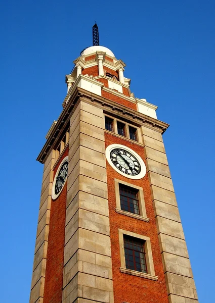 Hong Kong, China: Torre del reloj de Kowloon —  Fotos de Stock