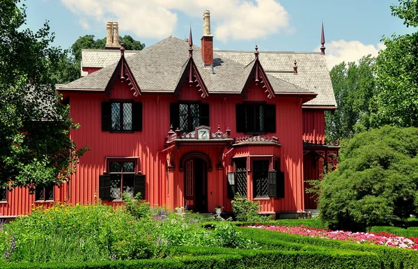 Woodstock, CT: 1846 Roseland Cottage — Stock Photo, Image