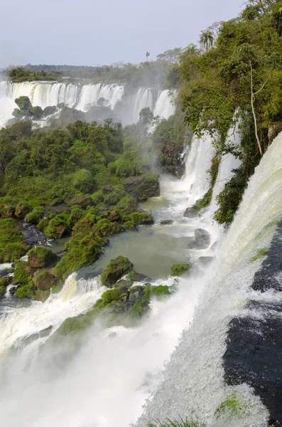 Vattenfall Iguaçu i Brasilien — Stockfoto