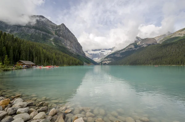 Lago Louise in Canada — Foto Stock