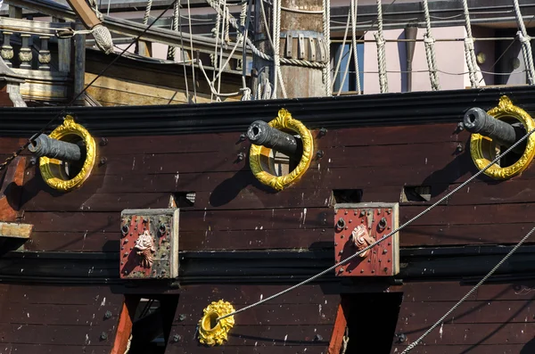 Piratenschiff in Genua — Stockfoto