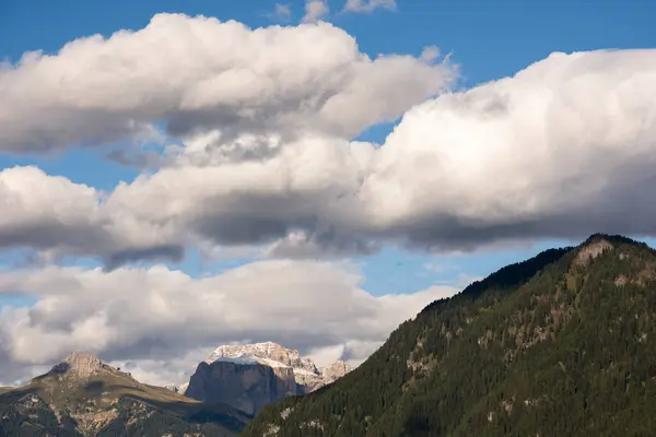 Landskap Och Berg Vigo Fassa Trentino Alto Adige Italien — Stockfoto