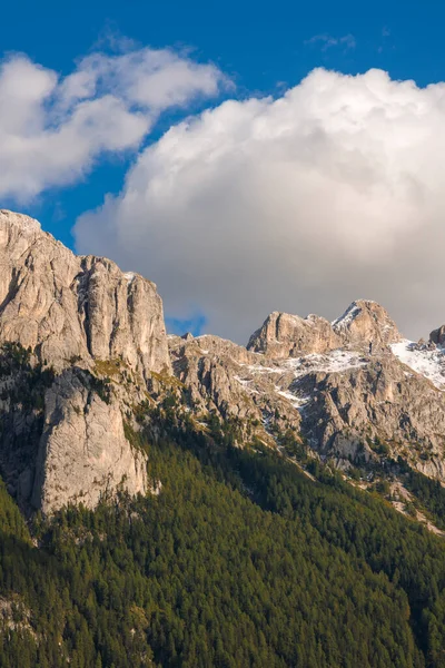 Landskap Och Berg Vigo Fassa Trentino Alto Adige Italien — Stockfoto