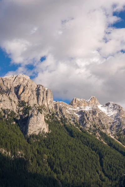 Landskap Och Berg Vigo Fassa Trentino Alto Adige Italien — Stockfoto