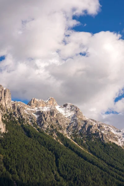 Paysage Montagne Vigo Fassa Trentino Alto Adige Italie — Photo