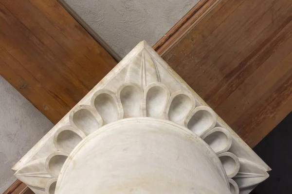 Symmetrien Und Geometrien Und Säulen Auf Der Agora Von Athen — Stockfoto