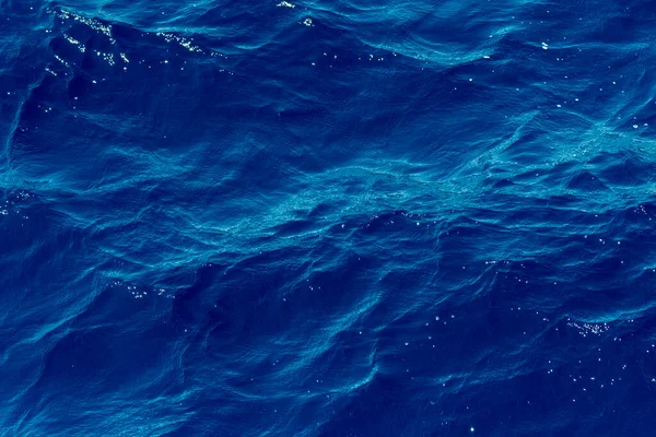 Stänk Och Skum Det Blå Havet Grekland — Stockfoto
