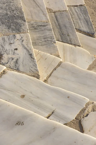 Stone Floor Acropolis Athens Greece — Stock Photo, Image