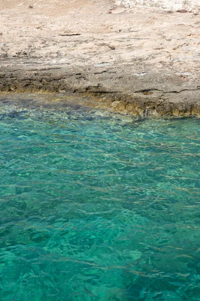Mar Transparente Viaje Barco Egina Grecia — Foto de Stock
