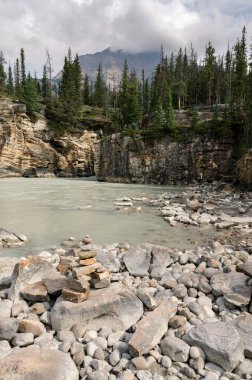Athabasca Falls Alberta Kanada 