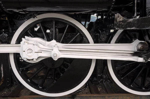 Jasper Canada 'da antika siyah buhar treni