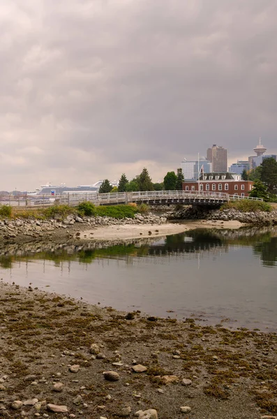 Edifici Vetro Grattacieli Vancouver Canada — Foto Stock