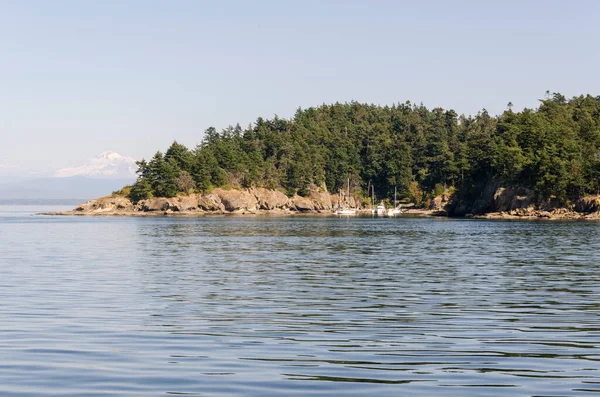 Bootsfahrt Vor Vancouver Island Kanada — Stockfoto