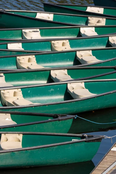 Paseo Canoa Por Lago Osoyro Noruega —  Fotos de Stock