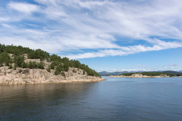 Cruise Lysefjord Fjord Noorwegen — Stockfoto