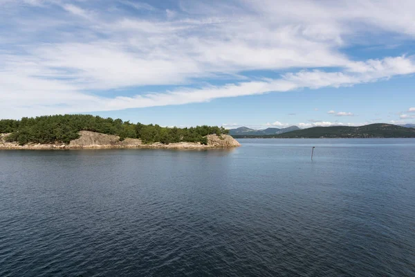 Norveç Teki Lysefjord Fiyordunda Seyir — Stok fotoğraf