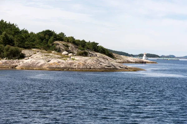 Norveç Teki Lysefjord Fiyordunda Seyir — Stok fotoğraf