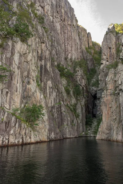 Rejs Fiordem Lysefjord Norwegii — Zdjęcie stockowe