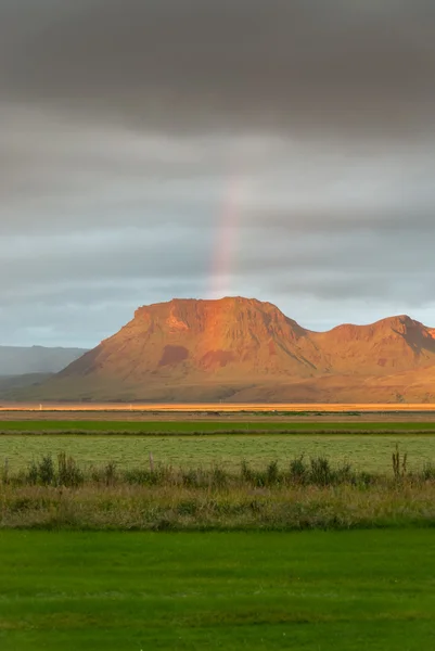 Solnedgång i Island — Stockfoto