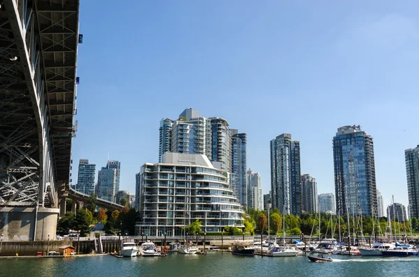 Wolkenkratzer in Vancouver — Stockfoto