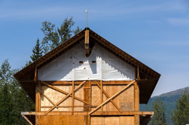 ev yapım aşamasında