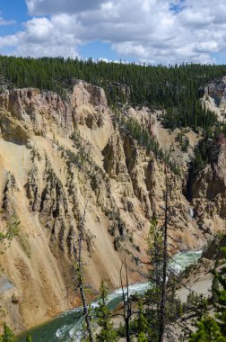 Yellowstone şelaleler