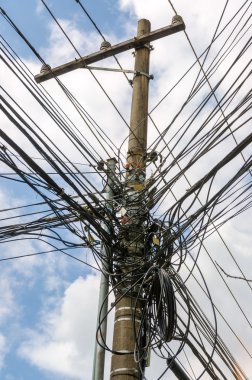 Elektrik telleri arapsaçı