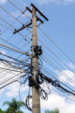 Elektrik telleri arapsaçı