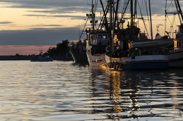 Barche da pesca a Vancouver — Foto Stock