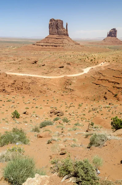 Monolite in Monument Valley — Foto Stock