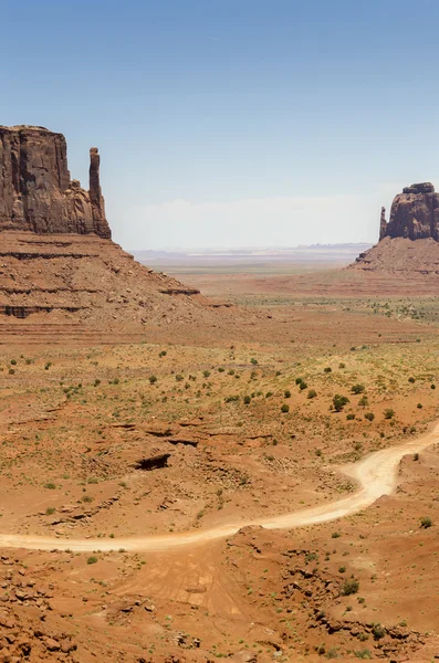 Monólito no monumento Valley — Fotografia de Stock