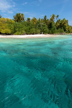 Maldivler Adası 'nda muhteşem deniz manzarası