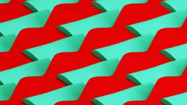 3d Geometrik Desen. Banner Light ve Shadow. Soyut arkaplan. Ses ölçüsü parlak doku. 3d oluşturma