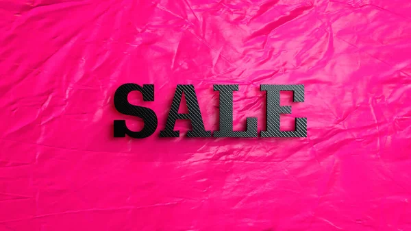 Rendering Black Friday Banner Inscription Bright Background Clearance Sale Combination — Stock Photo, Image