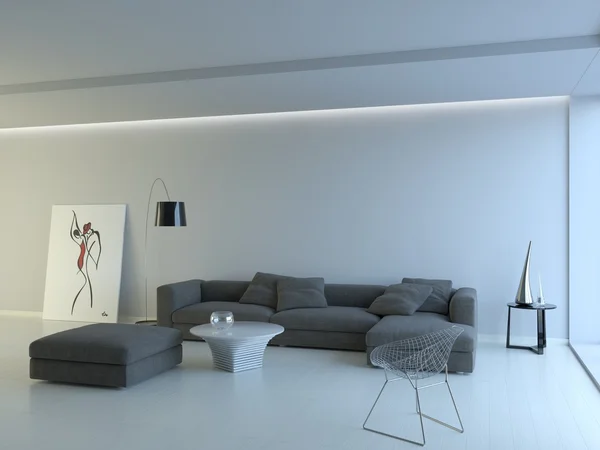 3d diseño de interiores — Foto de Stock