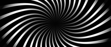 Dönen radyal girdap vektör arkaplanı