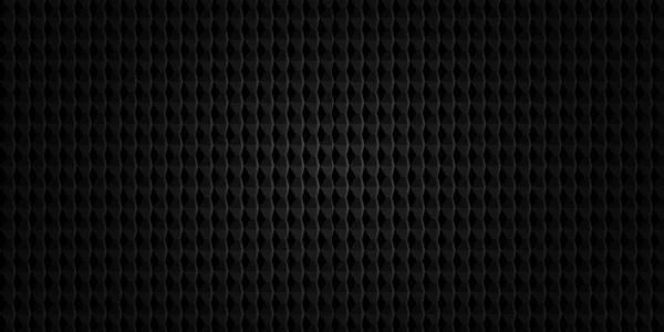 Fondo Rejilla Geométrica Negra Oscura Textura Moderna Vector Abstracto Oscuro — Vector de stock